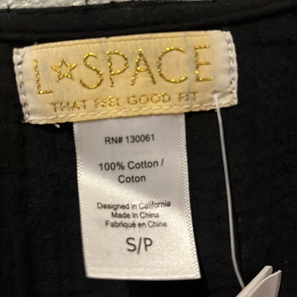 L*Space Shore Thing Jumper Black NWT size S - Picture 8 of 17